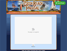 Tablet Screenshot of cocoabeachparasail.com